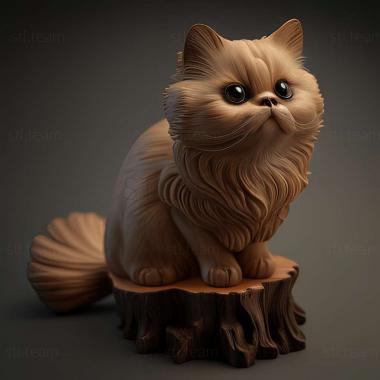 3D модель Рэгдолл кошка (STL)